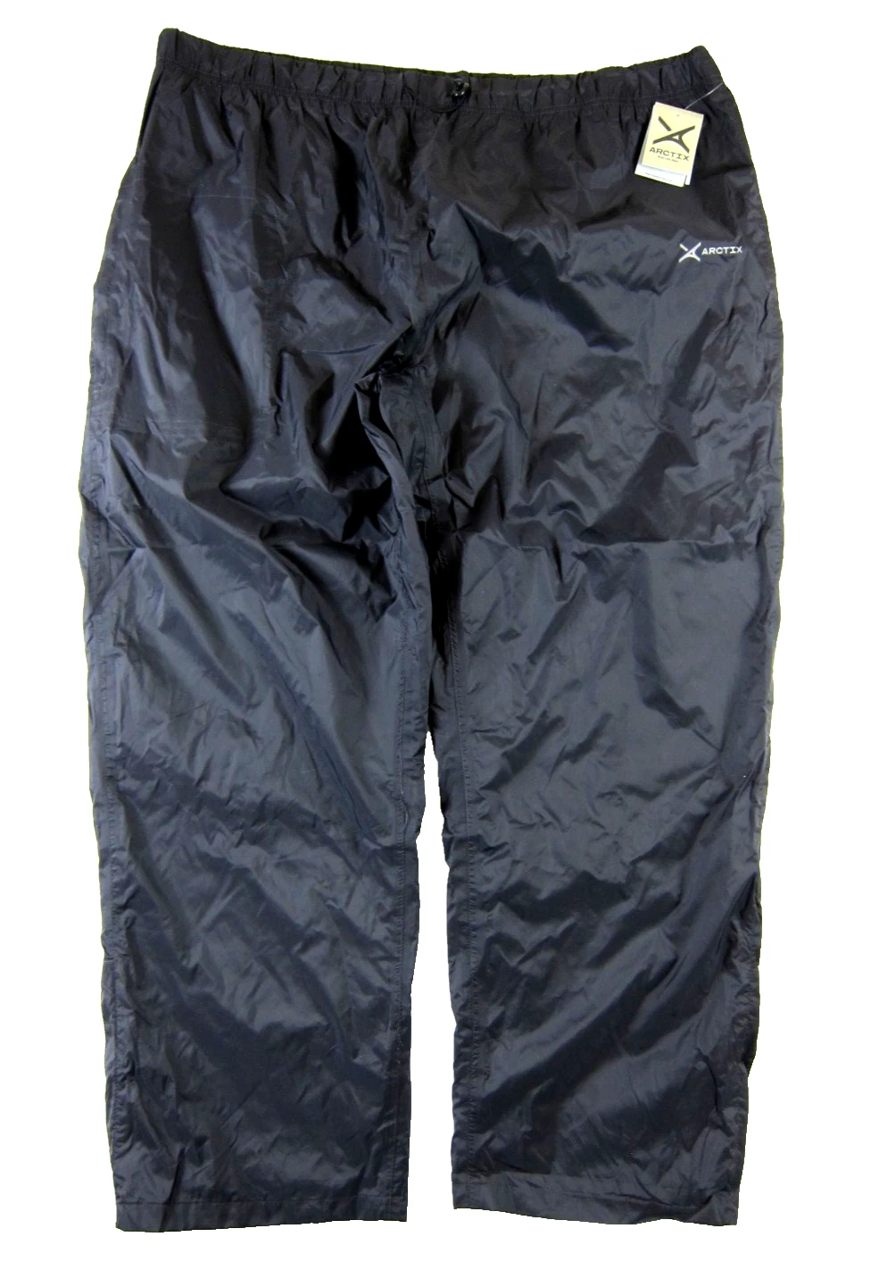 NWT ARCTIX Black 100% Nylon Storm Waterproof Rain Pant Men Size 4XL/36L