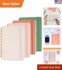 4 PCS Small Spiral Notebook 5x7, Spiral Journal Notebook, Notebooks for Work,...