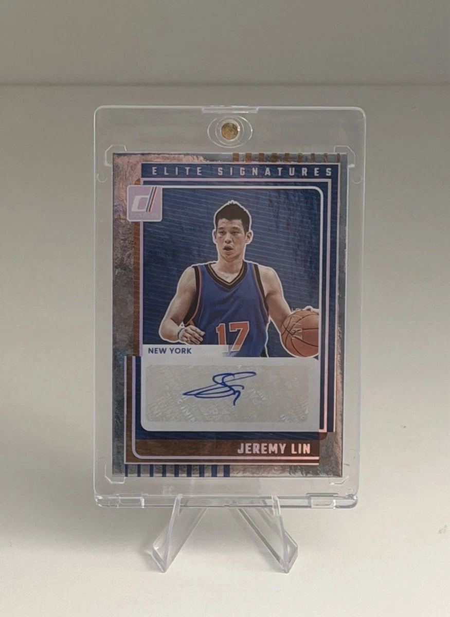 Jeremy Lin New York Knicks Basketball Autographed Sports Trading