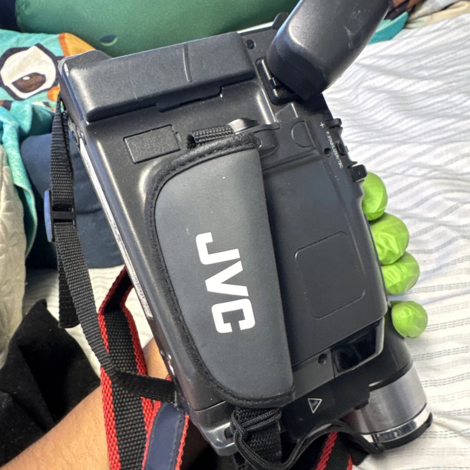 JVC GR-SX960U Super VHS SVHS SVHSC Camcorder VCR Player 300x Zoom Untested - Image 4 of 4