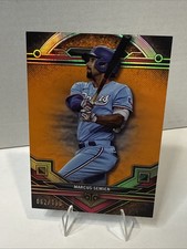 MARCUS SEMIEN 2024 TOPPS TRIPLE THREADS BASEBALL AMBER RANGERS /199