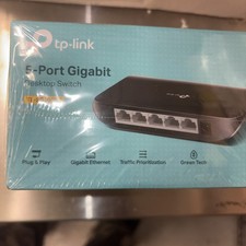 TP-Link TL-SG1005D Desktop Switch 5-Port 10/100/1000MBPS Gigabit Ethernet