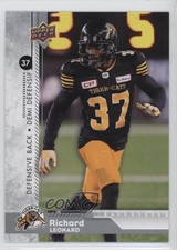 2018 Upper Deck CFL Richard Leonard #87 2j2