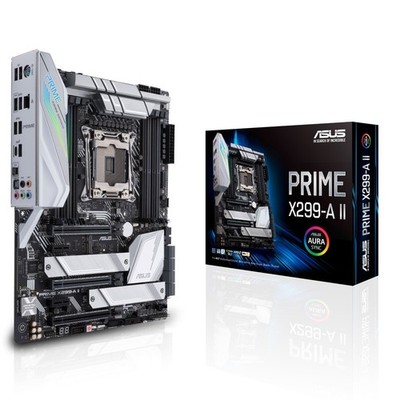 ASUS Prime X299-A II Mainboard Intel 2066 8x DDR4 Intel X299 USB-C 7.1 Sound ATX