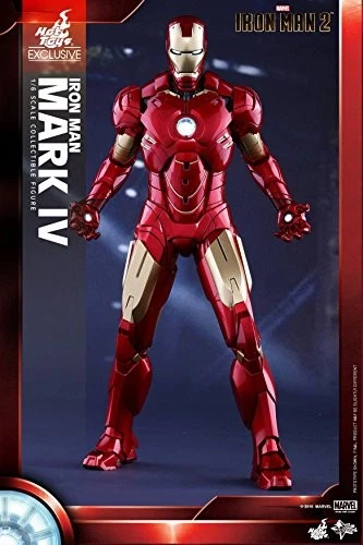 Экшн-фигурка Hot Toys Iron Man2 Mark 4 Shanghai Disneyland ограниченное издание подарок Marvel - Изображение 2 из 4