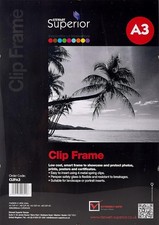 A3 size Clip Frame Multi buy Picture Photo Frames Poster Frameless Office Home
