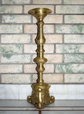 23'' Inch Victorian Flambeau Lamp Candle Holder Made of Brass Table Decor DL058