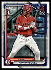 Anthony Scull 2024 Bowman Prospects #BP107 Los Angeles Angels 30384 Baseball