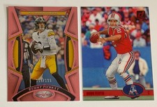 2023 Certified Kenny Pickett Pink 158/199 • Clearly Donruss Doug Flutie Red /100