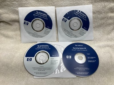 hp quickrestore system cd Windows XP SP1 314658-007 - NEW - USA Seller