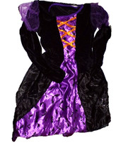 Witch's Dress Fantasy play  Halloween Costume XL girl's cr