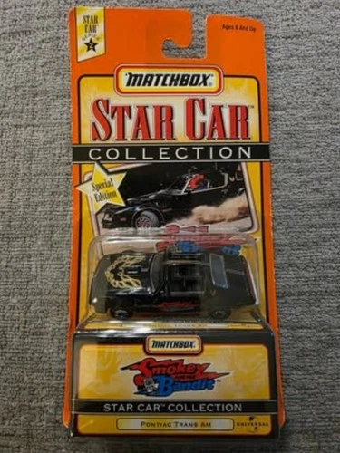 Vintage 1998 Matchbox Star Car Collection Smokey And The Bandit Trans Am NEW