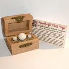 Civil War Musket Ball & Shot from Remington, VA with Info Card, Chest and COA