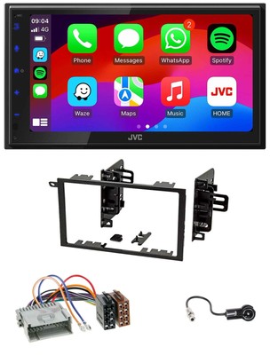 JVC Bluetooth USB MP3 2DIN DAB Autoradio für Chevrolet Avalanche Blazer Cavalier