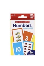 Scholastic Flash Cards NUMBERS 36 Card Set Learning Cards