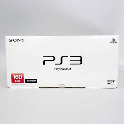 SONY PS3 PlayStation 3 CECH-3000A Charcoal Black Console 160GB