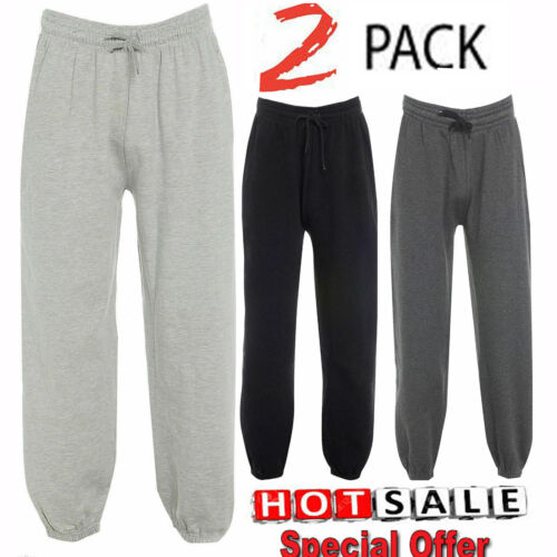 Womens Fleece Jogging Joggers Tracksuit Bottoms Ladies Jog Pants 10 - 18 - Afbeelding 1 van 7