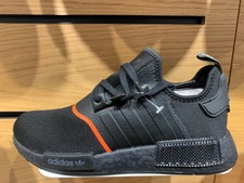 adidas nmd black solar red