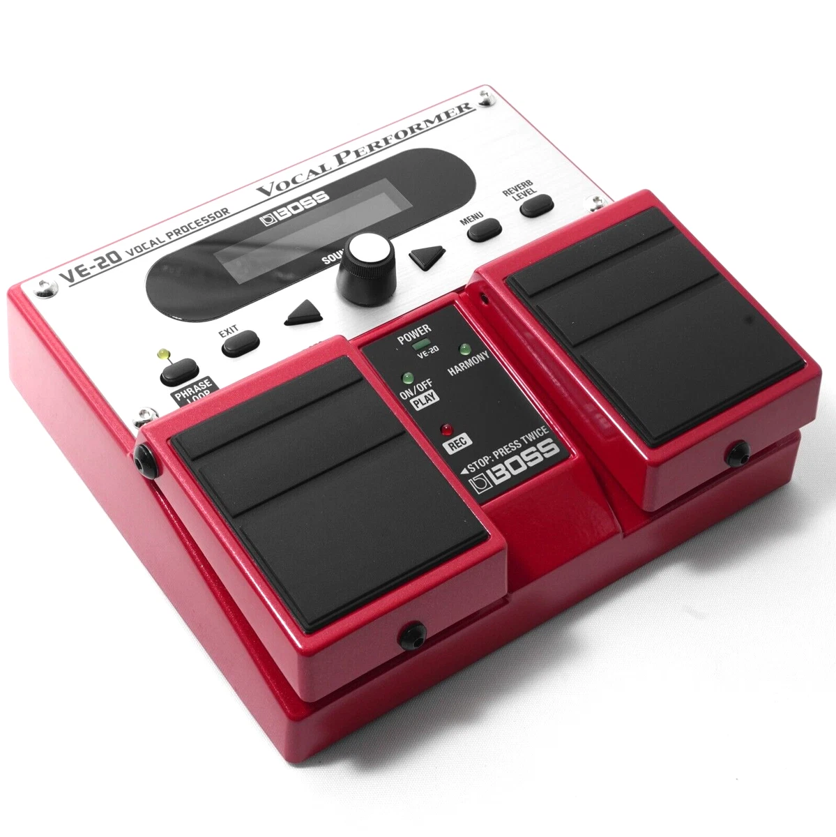 BOSS VE-20 Vocal Performer Processor Multi-Effect Pedal Double