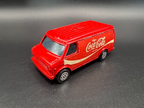Corgi Juniors Vintage US Van Red Coca Cola Gt Britain Decent Shape