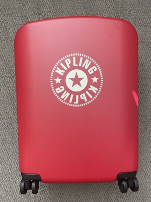 NEW! Kipling Curiosity carry-on Roller Red