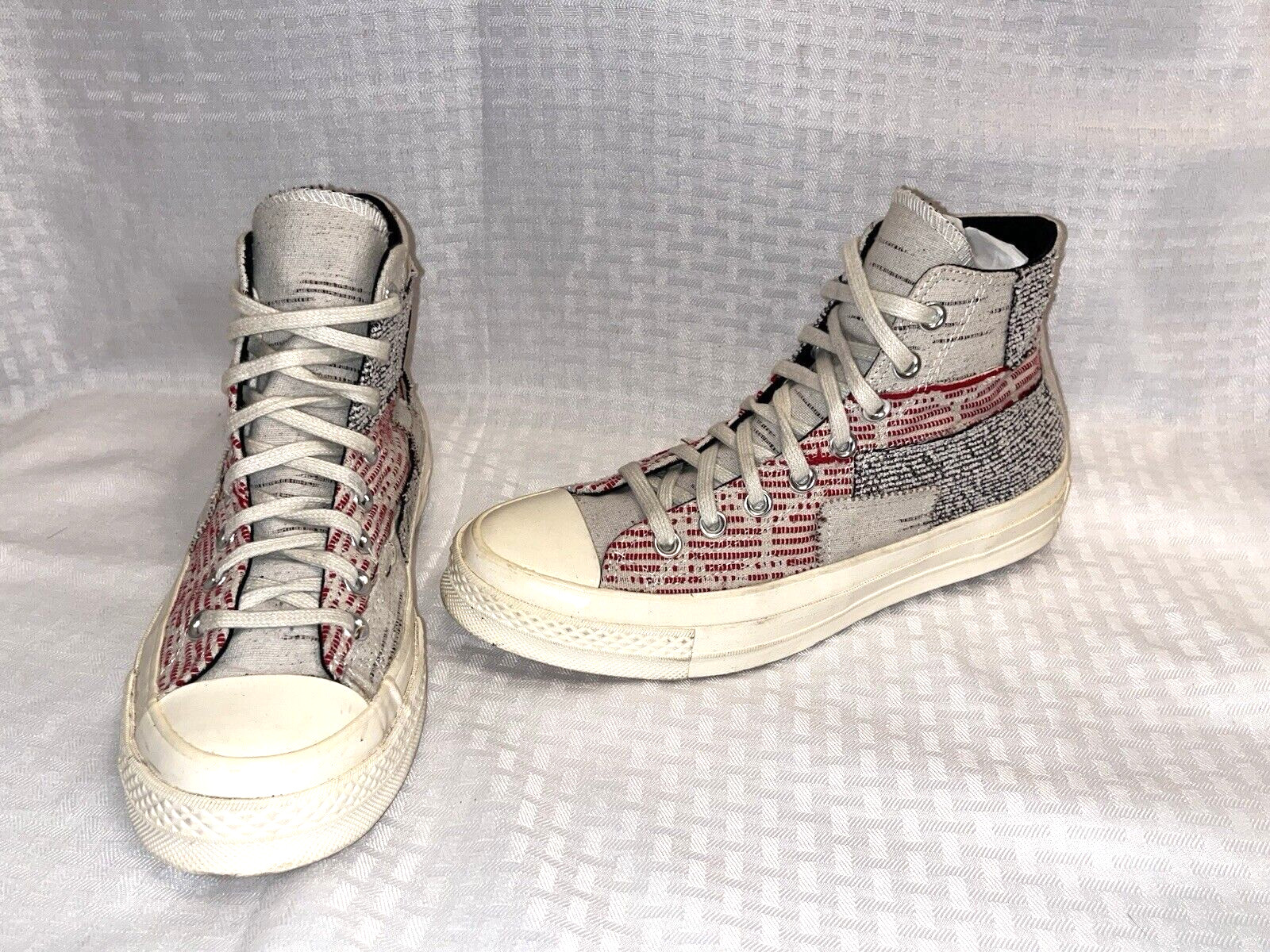 Converse Chuck 70 Patchwork Twill/Light Gray/Egre… - image 12