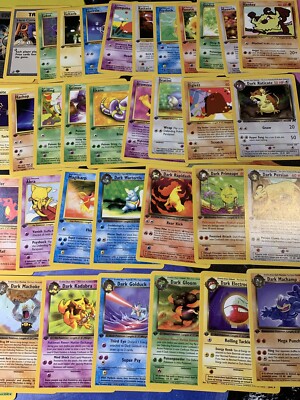 Pokemon Team Rocket 1st Edition - Choose Your Card! 2000 Vintage