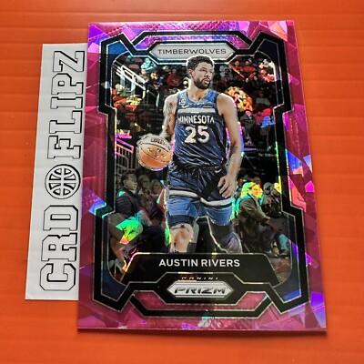2023-24 Panini Prizm Prizms Pink Ice #278 Austin Rivers