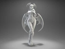 Morrigan Aensland Unpainted Unassembled 3D printed Resin Model Kit GK