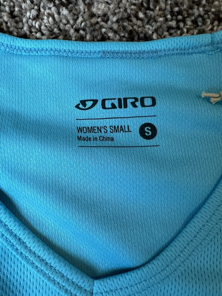 Camiseta mujer Giro iceburg azul manga corta talla S Foto 2 de 3