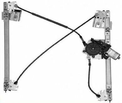 Lève-vitre avant gauche 6N4837461 mécanisme robuste en acier sans moteur électrique
