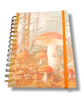 Cottagecore Mushroom Forest Hardcover Journal