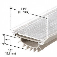 CRL 25VRA48 Aluminum Door Bottom Seal - 48"
