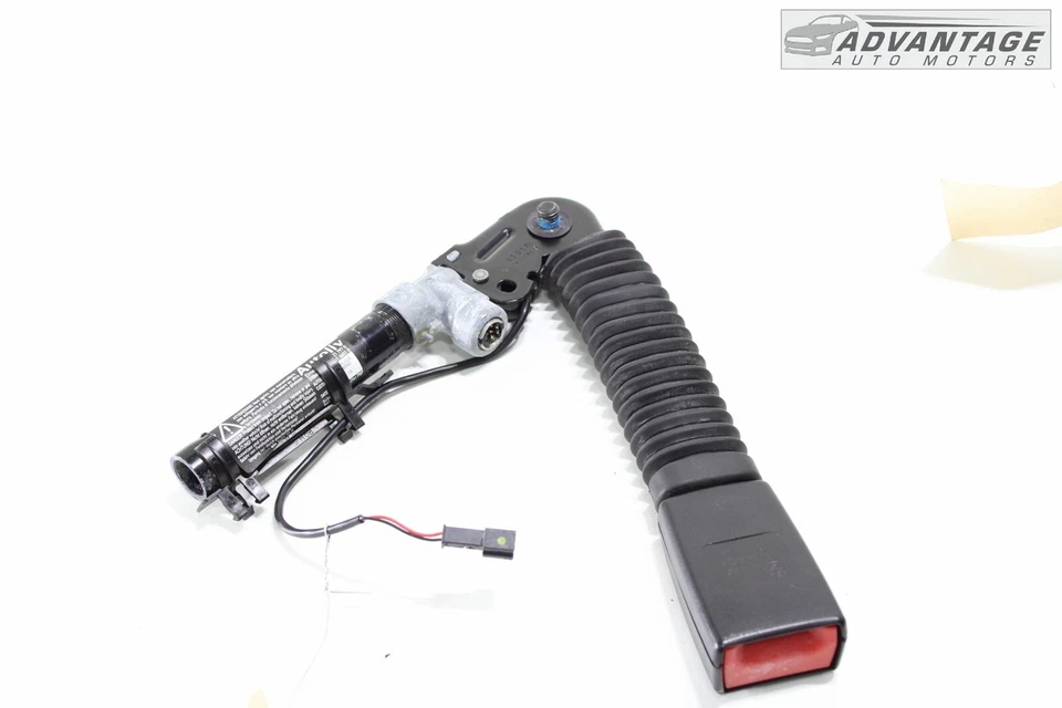 2013-2015 BMW 750LI F02 ПЕРЕДНЯЯ ПРАВАЯ СТОРОНА РЕМНЯ БЕЗОПАСНОСТИ ПРЯЖКА ЧЕРНЫЙ OEM - Изображение 4 из 4