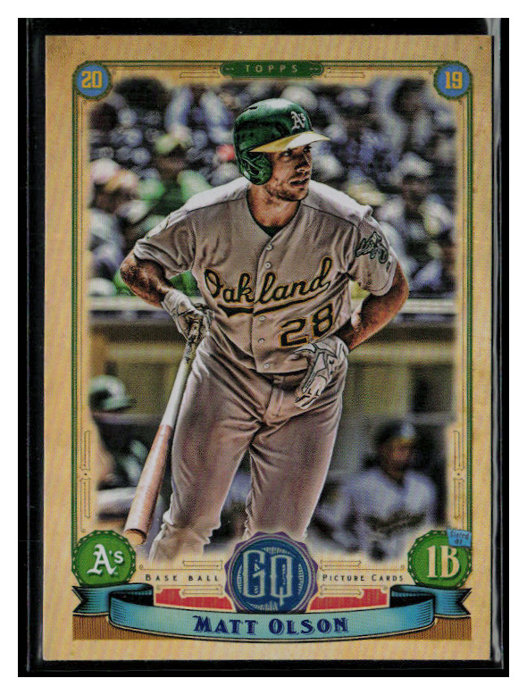 2019 Topps Gypsy Queen #280 Matt Olson