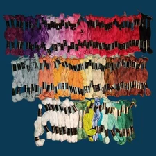 105+ Skeins American Thread Co Star Six Strand Embroidery Cotton - many colors