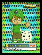 DIGIMON T.K. & Tokomon ** HOLO**  10 of 34 SERIES 1 - 1999/2000 BANDAI - Vintage