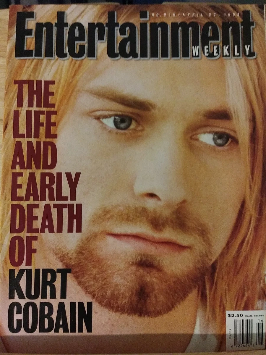 Vintage Entertainment Weekly No. 219 April 22 1994 Kurt Cobain