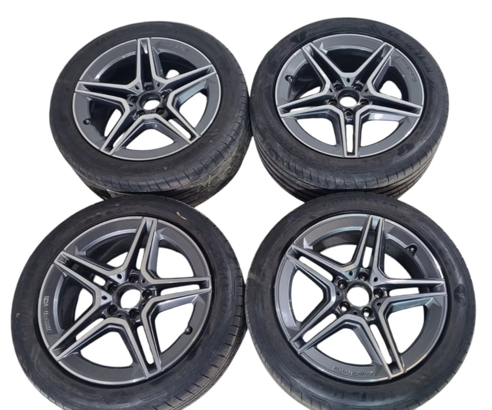 Original Mercedes W213 S213 18 Zoll AMG Sommerreifen Felgen A2134016400 - Bild 2 von 4