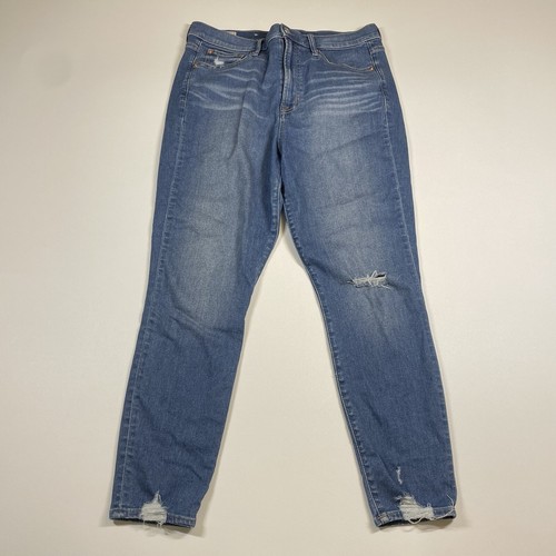 True Skinny Ankle Sky High Distressed 