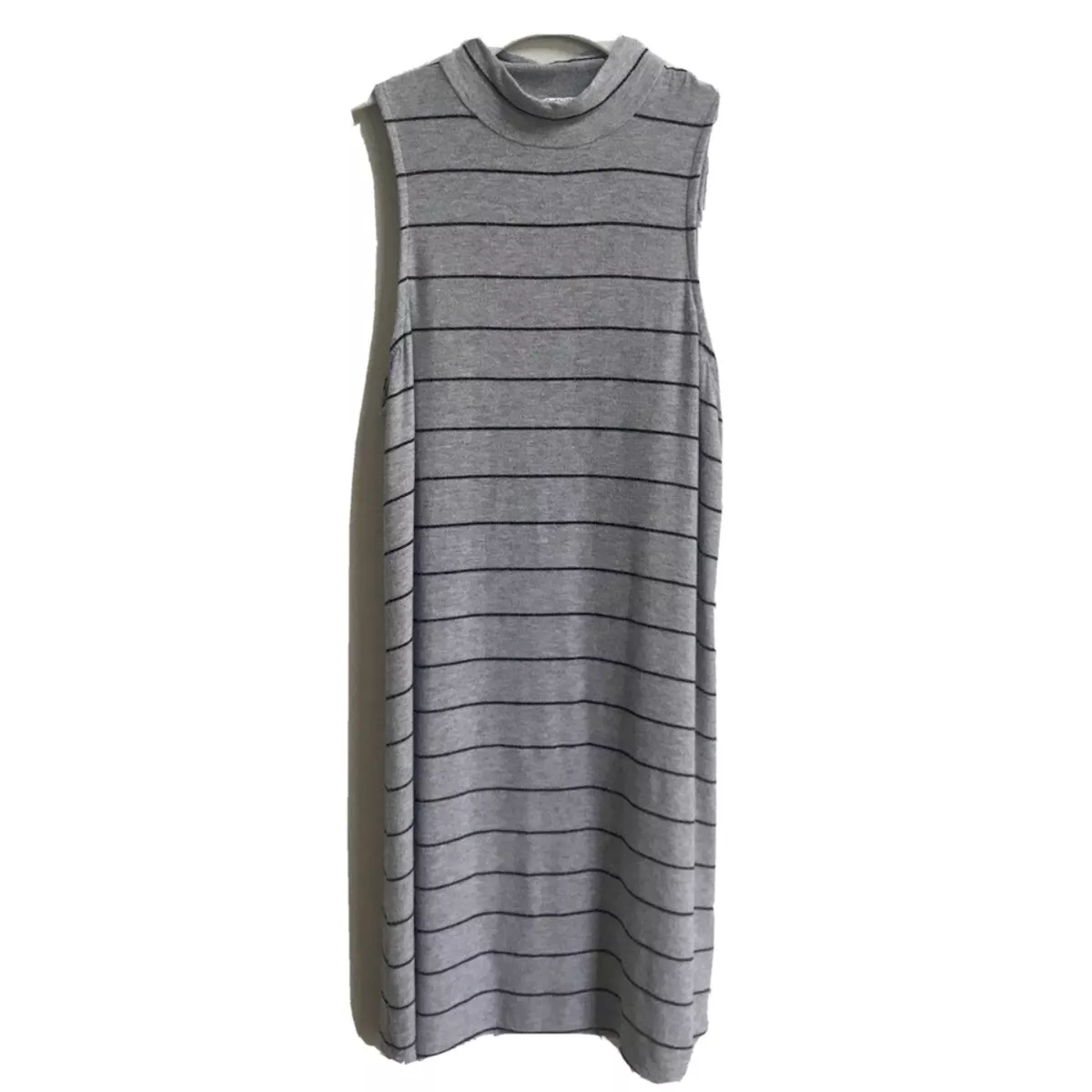 Mock turtleneck cheap sleeveless dress