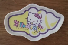 Hello Kitty Retro Soft serve ice cream Small Plates Japan Cute cat Sanrio15×9cm