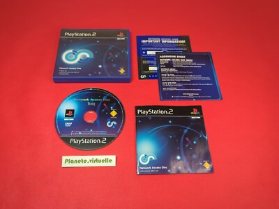 NETWORK ACCESS DISC SONY PLAYSTATION 2 PS2 EUR  
