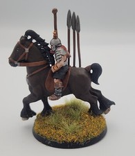 BRENNUS IRON SPEAR I-CORE CELTUS MINIATURE ON BATTLE STEED PRO-PAINTES & BASED