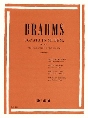 Sonata in E Flat, Op. 120, No. 2 Score and Parts