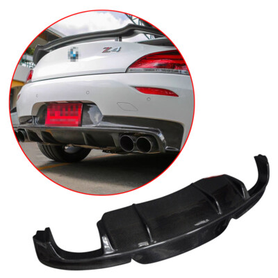 Carbon Fiber Rear Diffuser Bumper Lip For 2009UP BMW E89 Z4 M-tech 3d Style