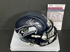 Julian Love Seattle Seahawks Auto Signed Riddell Speed Mini Helmet JSA COA