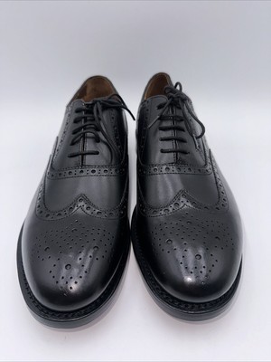 Allen Edmonds Hendrix Brogue Wingtip Oxford Men Shoes Size 9 Leather New $395 Allen Edmonds Hendrix Brogue Wingtip Oxford Men Shoes Black  main image 4