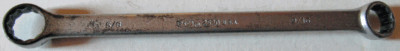 P&C USA # 2520 Double Box End Wrench 9/16'' x 5/8'' 12 Point