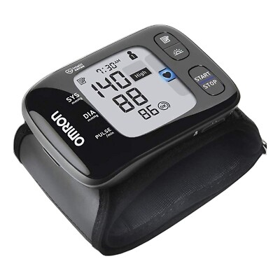 Omron HEM 6232T Arm Wrist Blood Pressure Monitor (Black)Bluetooth Connectivity